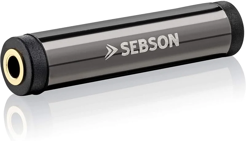 SEBSON Adapter 3, 5 mm stereo hona, AUX-kontakt, adapter för ljudkabel — Hörlurar och ljud