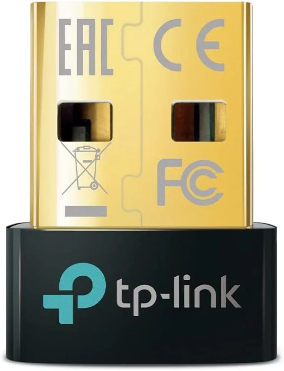 TP-Link Nano USB Bluetooth 5.0 Adapter for Multiple Devices, Long Range Bluetooth Dongle, Receiver for Windows 11, 10, 8.1, 8, 7, Plug and Play (UB500), Black — Portabel digital och ljud