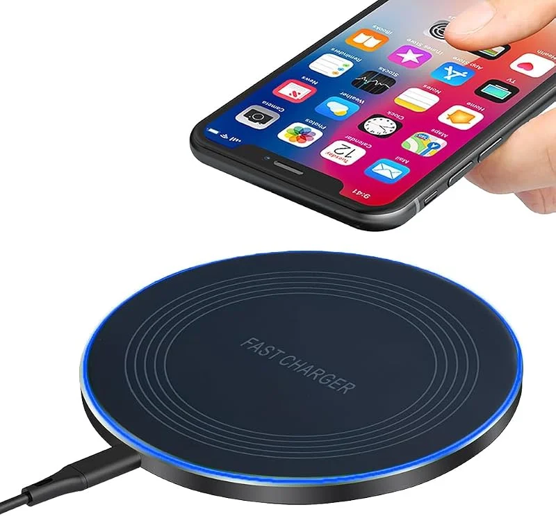 Trådlös laddare 20 W induktiv laddningsstation, snabb laddare, trådlös laddningsstation, induktionsladdare, kompatibel med iPhone 15, 14, 13, 12, 11, XS, X, 8, 8 Plus, Samsung Galaxy S23 S22 S21 S20, Pixel — Mobil och surfplatta