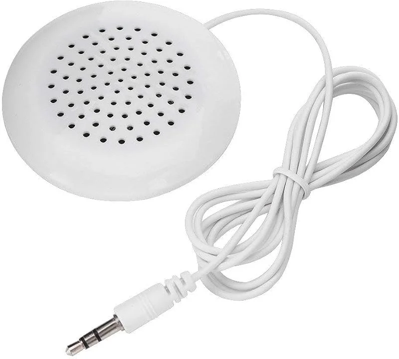 Zerone 3, 5 mm mini kuddhögtalare, gör-det-själv bärbar högtalare för MP3-telefon bärbar CD – vit — Portabel digital och ljud