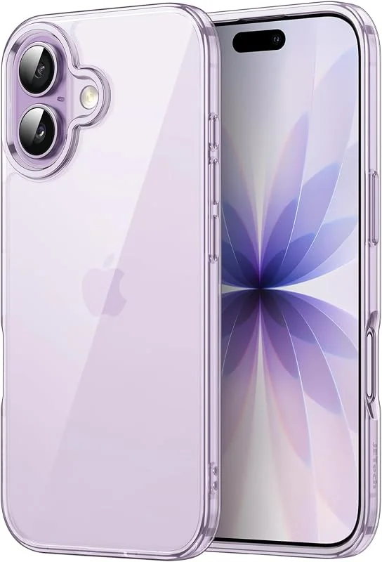 JETech Skal för iPhone 17, Anti-Gulning, Lila — Mobil och surfplatta