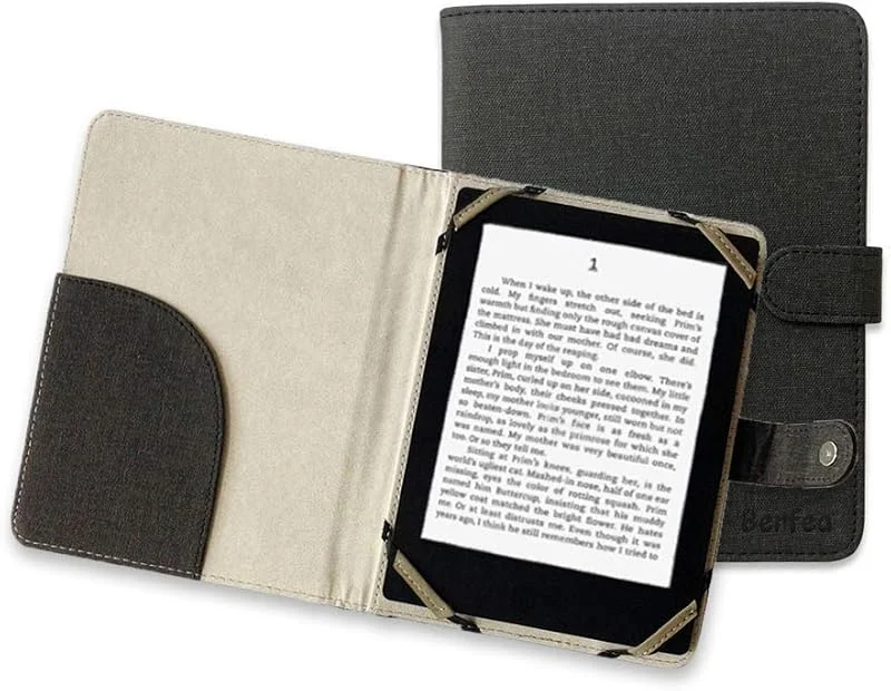 Universellt 6-tums skyddsfodral för Sony Tolino Kobo BQ Onyx BOOX Tolino e-läsare — Portabel digital och ljud