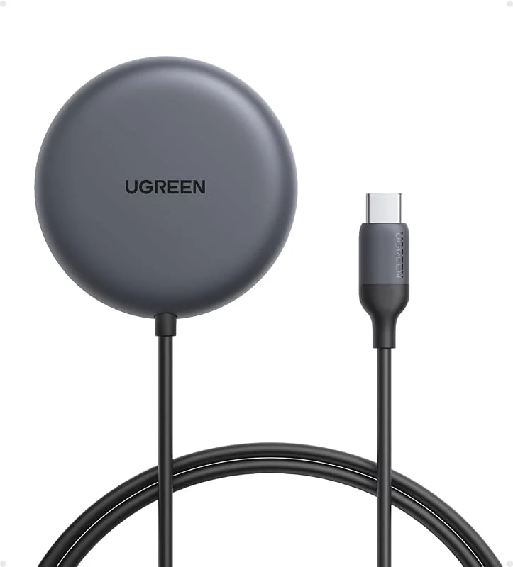 UGREEN Zapix magnetisk trådlös laddningsplatta 25W Qi2-certifierad — Mobil och surfplatta