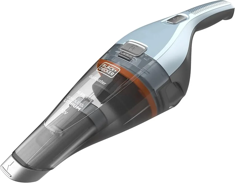 BLACK+DECKER Dustbuster NVC215W NVC215W-QW, himmelsblå, 385 ml, 15, 5 W, 385 ml — Hushållselektronik
