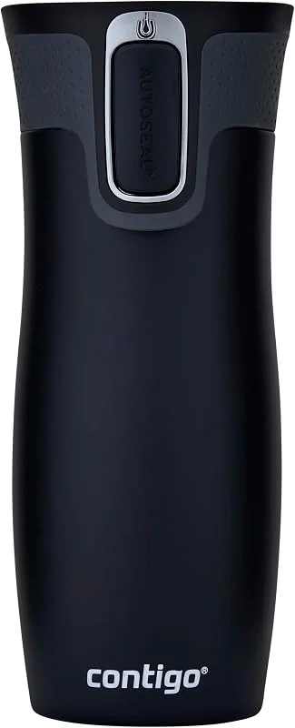 Contigo West Loop Autoseal, rostfritt stål isoleringskopp, resemugg, kaffemugg to Go, läckagesäker — Kök & Hushåll