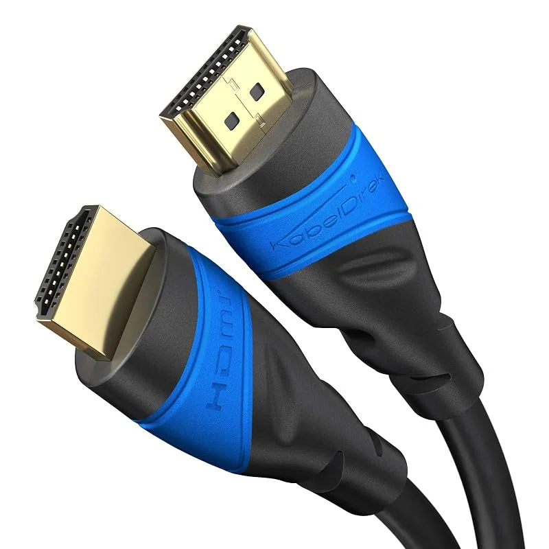 KabelDirekt – HDMI-kabel 8K & 4K – 3, 1m – Tysk Flexcore-teknik — TV och streaming