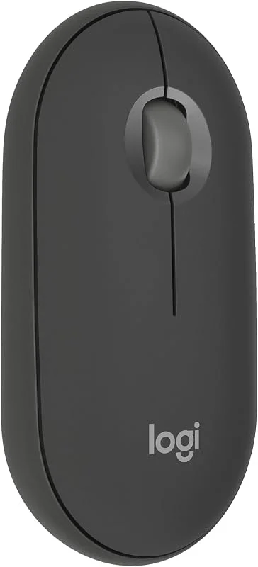 Logitech Pebble Mouse 2 M350s – tunn trådlös Bluetooth-mus — Datortillbehör