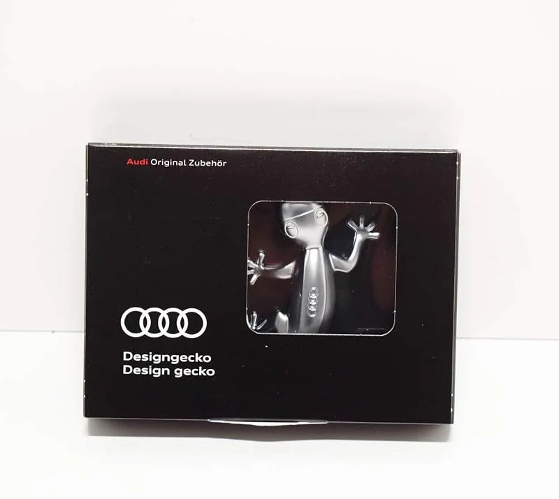 Audi Gecko 80A087000 Luftfräschare, Grå, 12.8 x 9.6 x 2.7 cm — Hushållselektronik