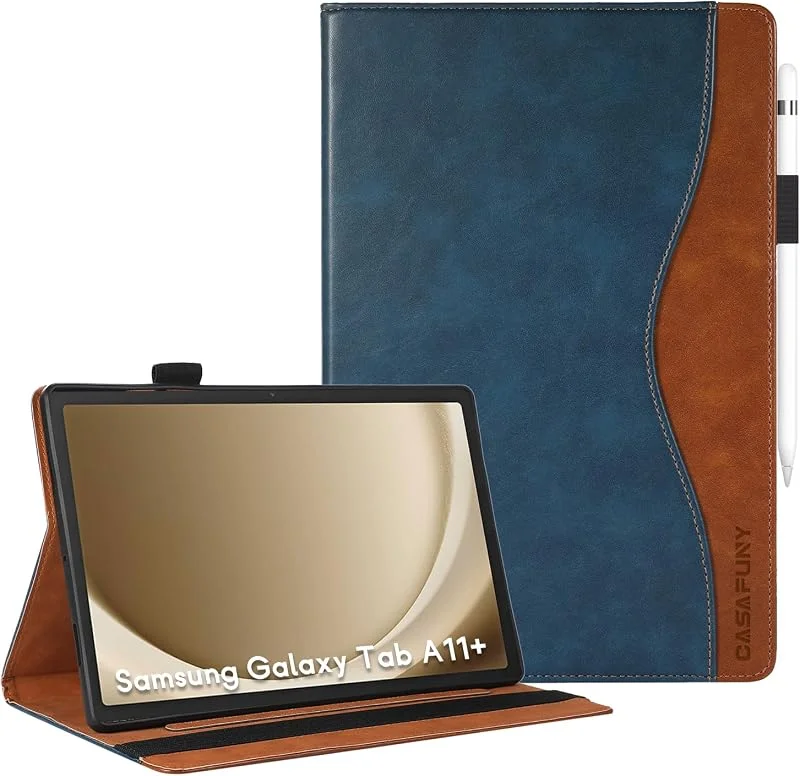 Casafuy fodral för Samsung Galaxy Tab A11 Plus, A9 11 tum, blå — Mobil och surfplatta