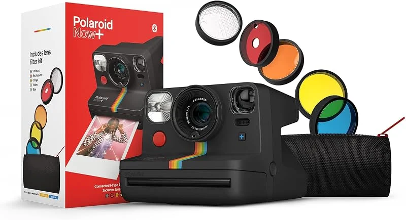 Polaroid Now+ Instant Kamera I-Type - Svart - 9061 — Portabel digital och ljud