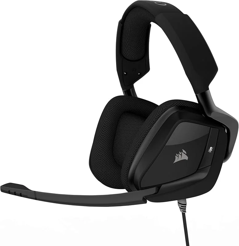 Corsair Void Pro Surround spelheadset (PC, PS4, XONE, USB, 3, 5 mm, Dolby 7.1) svart — Hörlurar och ljud