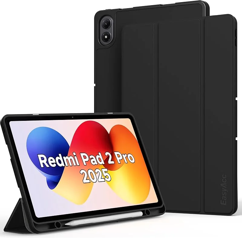 EasyAcc-fodral för Redmi Pad 2 Pro 12, 1 tum 2025 med pennhållare — Mobil och surfplatta