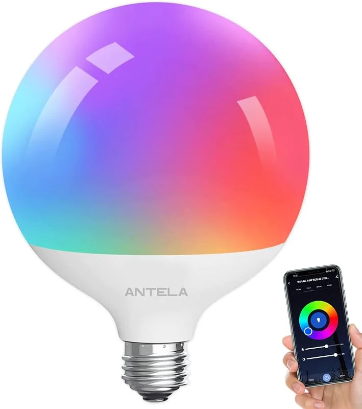 ANTELA Bombilla LED Inteligente WiFi E27 RGB 15W 1521 Lm — Smarta hem