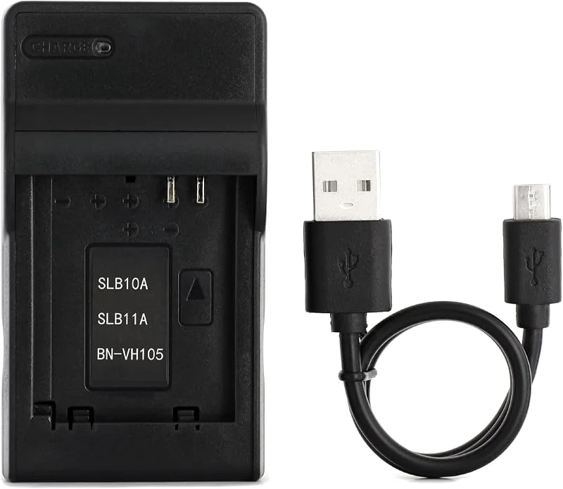 Norifon SLB-10A USB-Laddare för Samsung P800, PL50, PL51, PL55, PL57 — Laddning och kablar