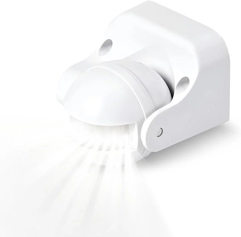 Infraröd PIR rörelsesensor actionvinkel 180° skymning 10 m — Smarta hem