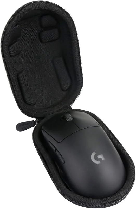 Aenllosi Skyddsfodral för Logitech G Pro X trådlös mus, svart — Datortillbehör
