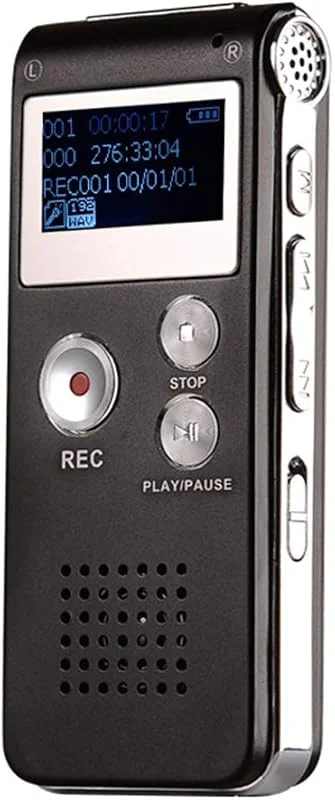 8 GB klämma USB digital röstinspelare diktafon inspelningspenna MP3-spelare — Portabel digital och ljud