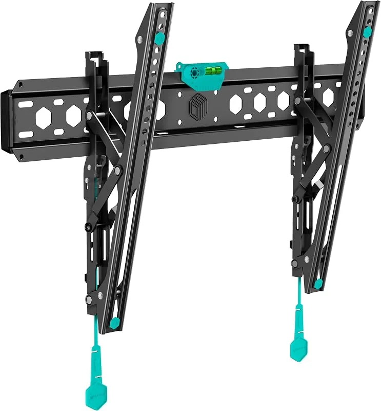 ONKRON Tilt TV-Väggfäste för 43-85 Tums Skärm, Universellt Lutande Platt TV-Fäste Med VESA 75x75-600x400 mm, Vikt Upp Till 68, 2 kg, TM6-B Svart — TV och streaming