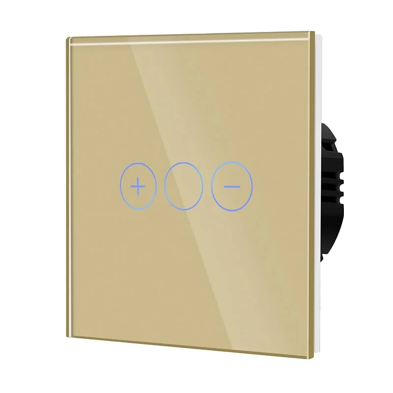 BSEED Dimmerbrytare, touch-omkopplare, guld, 86 mm — Smarta hem