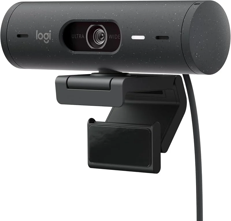 Logitech Brio 500 Full HD-webbkamera med autoljus — Datortillbehör