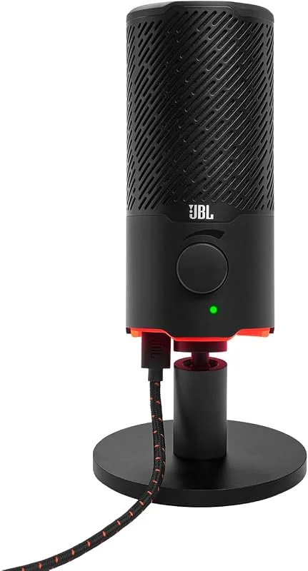 JBL Quantum Stream, USB-mikrofon, Svart — Hörlurar och ljud
