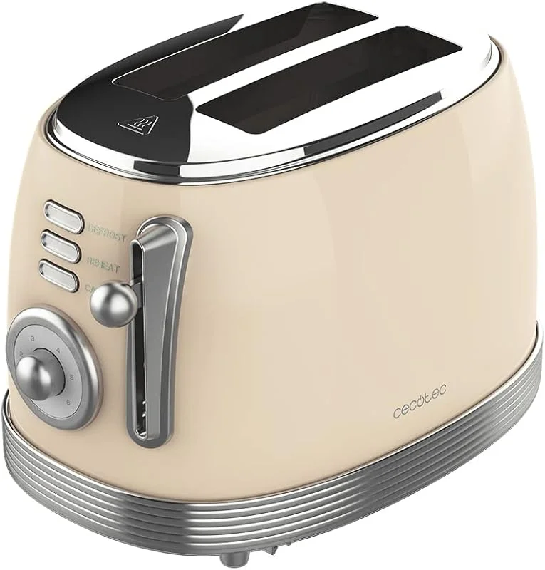Cecotec Toast&taste 800 Vintage 850w Toaster 2 Slots One Size — Kök & Hushåll