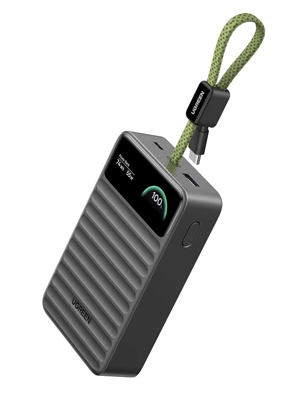 UGREEN Nexode Powerbank 20000mAh 55W, CCC-certifierad — Mobil och surfplatta