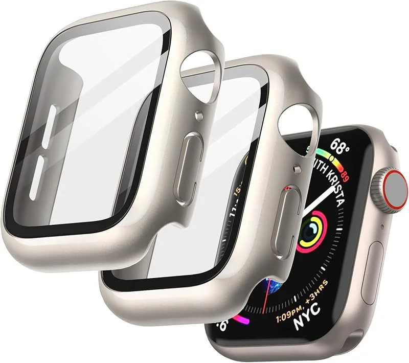 JETech Fodral för Apple Watch SE 3, 2, 1, Series 6, 5, 4 40mm, Stjärnglans — Mobil och surfplatta