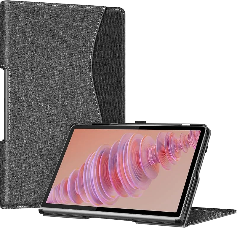 Fintie Fodral för Lenovo Tab Plus (TB351FU) 11, 5 tum 2024 surfplatta, ultralätt fodral med dokumentslitsar, denimgrå — Mobil och surfplatta