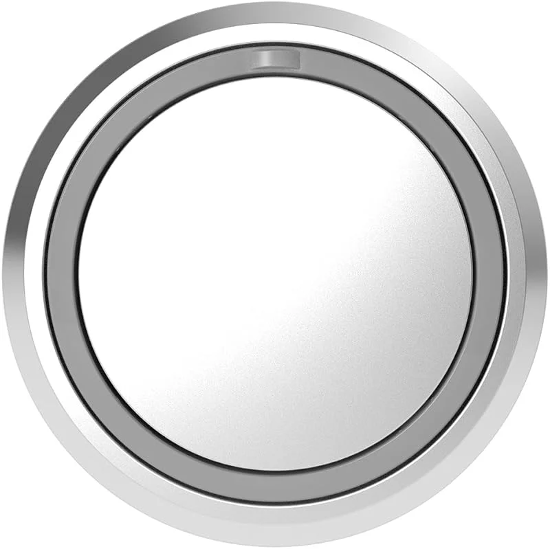 Honeywell Home trådlös ringklocka med LED-funktionsdisplay, rund, grå DCP711G — Smarta hem