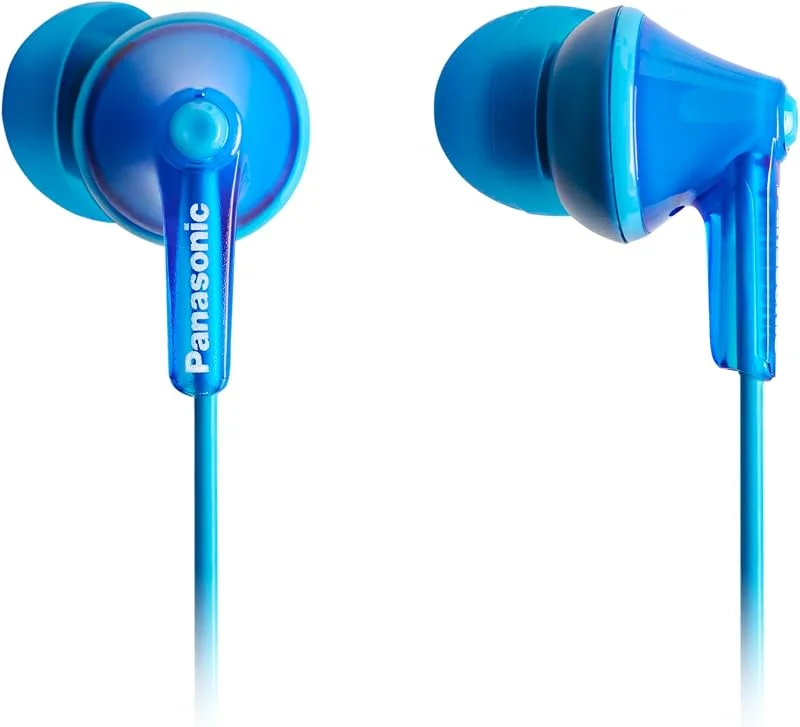 Panasonic RP-HJE125E-W Ergofit In-Ear Hörlurar, Blå — Hörlurar och ljud