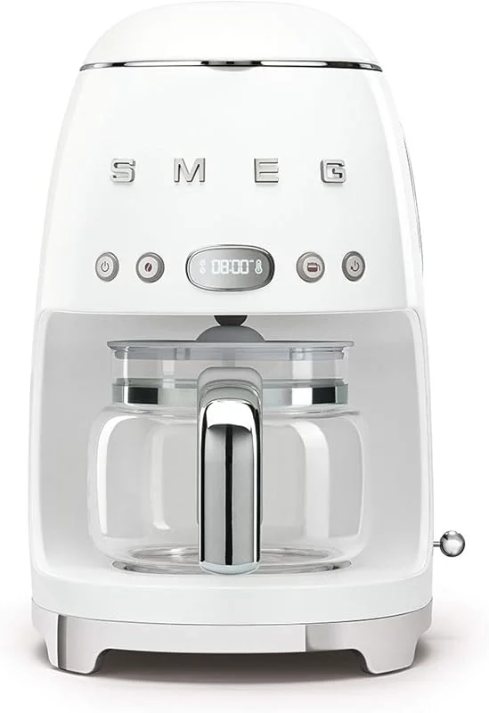 Smeg DCF02WHEU machine à café Entièrement automatique Machine à café filtre 1, 4 L — Kök & Hushåll