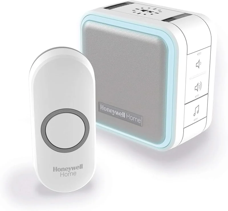 Honeywell Home DC515N Honeywell 5-serien dörrklocka 150 m HALO vit — Smarta hem