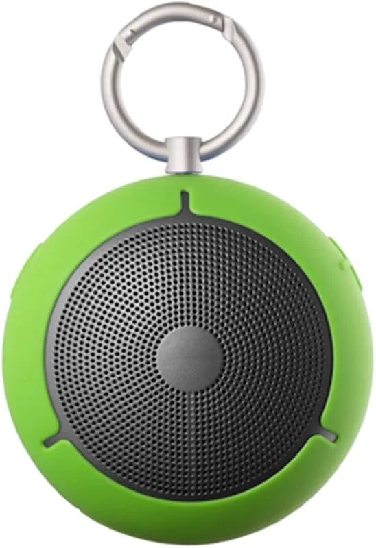 XF-Boutique utomhus mini typ Bluetooth trådlös högtalare bärbar vattentät ljud brytpunkt minne TF-kortspelare (färg: Grön) — Hörlurar och ljud