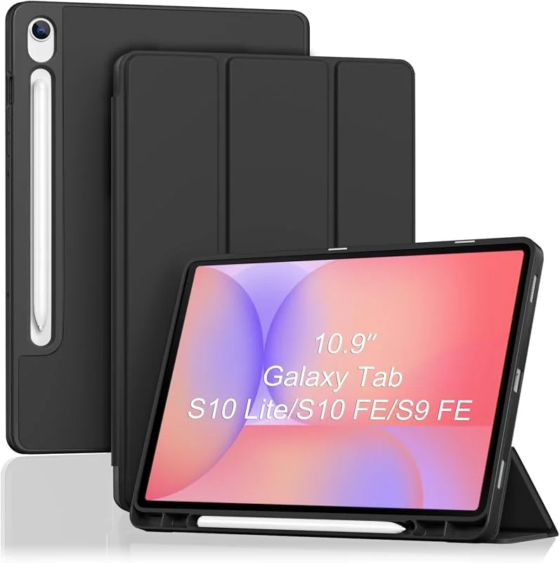 ProCase för Galaxy Tab S10 Lite, S10 FE, S9 FE 10, 9 tum med S pennhållare — Mobil och surfplatta
