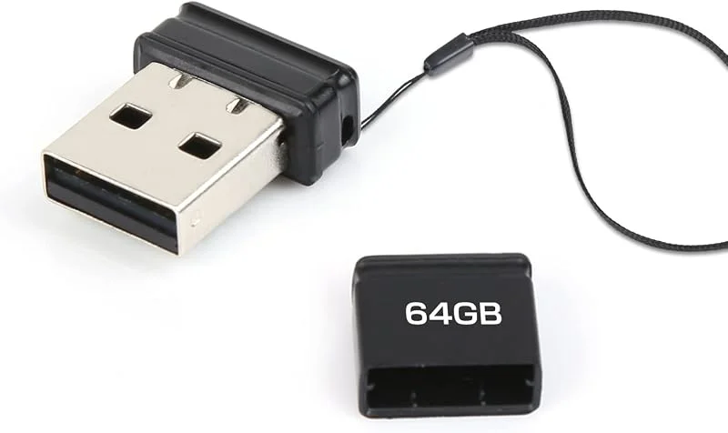 USB-flashminne 64 GB USB 2.0 minnesminne USB-minne Mini USB 2.0 Data Extern lagringspinne Kompatibel med dator Tablet Bil Laptop Skrivare och andra USB-enheter — Datortillbehör