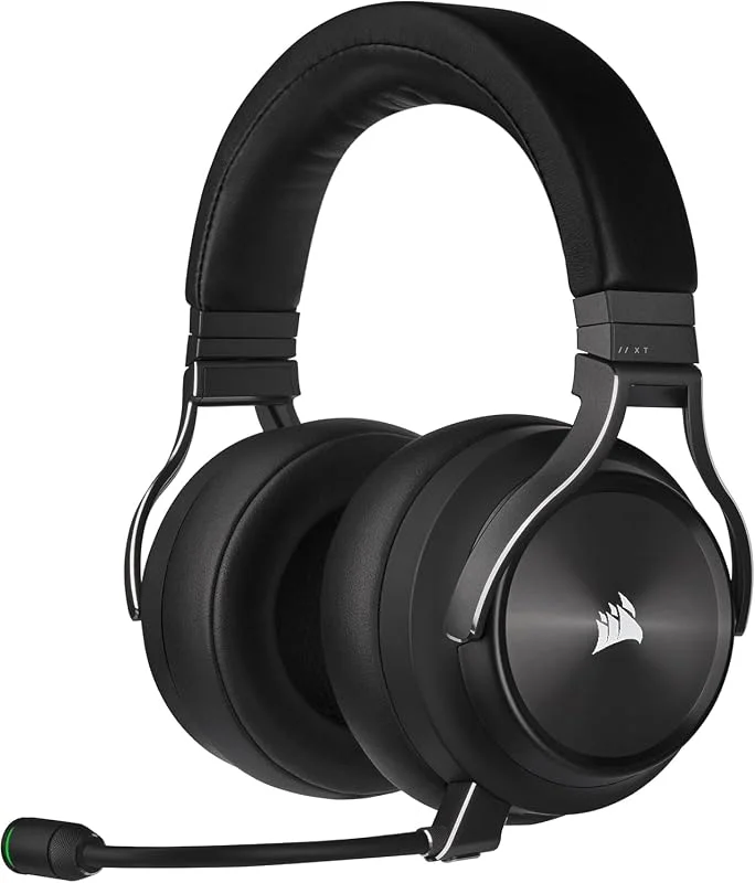 CORSAIR VIRTUOSO RGB Trådlöst XT Gamingheadset för Flera Plattformar, Svart — Hörlurar och ljud