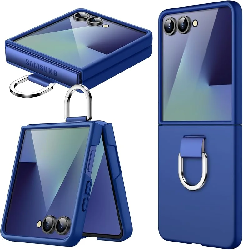 JETech Skal för Samsung Galaxy Z Flip 7, Blue Shadow — Mobil och surfplatta