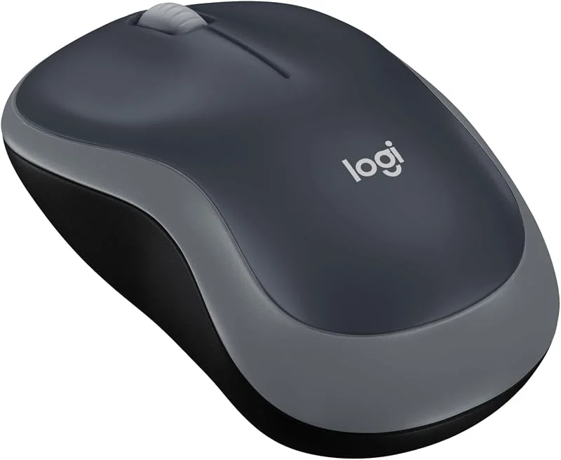 Logitech M185 Trådlös Mus, 2, 4 GHz med en liten USB-mottagare — Datortillbehör